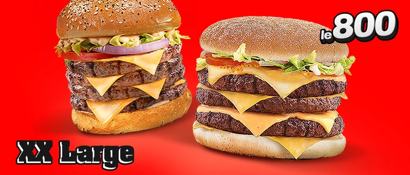 Maxi KGB - Nos burgers XXL